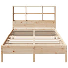 Boekenkastbed van massief grenenhout met ideale totale afmetingen - Bedden & bedframes