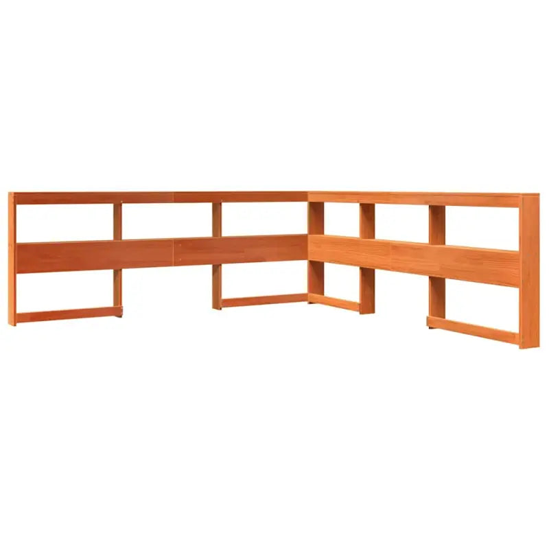 Boekenkastbed van massief grenenhout met ideale totale afmetingen - Bedden & bedframes