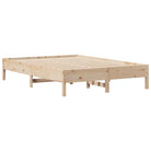 Boekenkastbed van massief grenenhout met ideale totale afmetingen - Bedden & bedframes