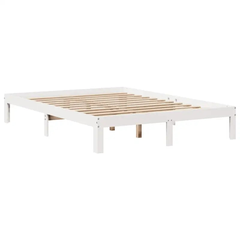 Boekenkastbed van massief grenenhout met ideale totale afmetingen - Bedden & bedframes