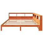 Boekenkastbed van massief grenenhout met ideale totale afmetingen - Bedden & bedframes
