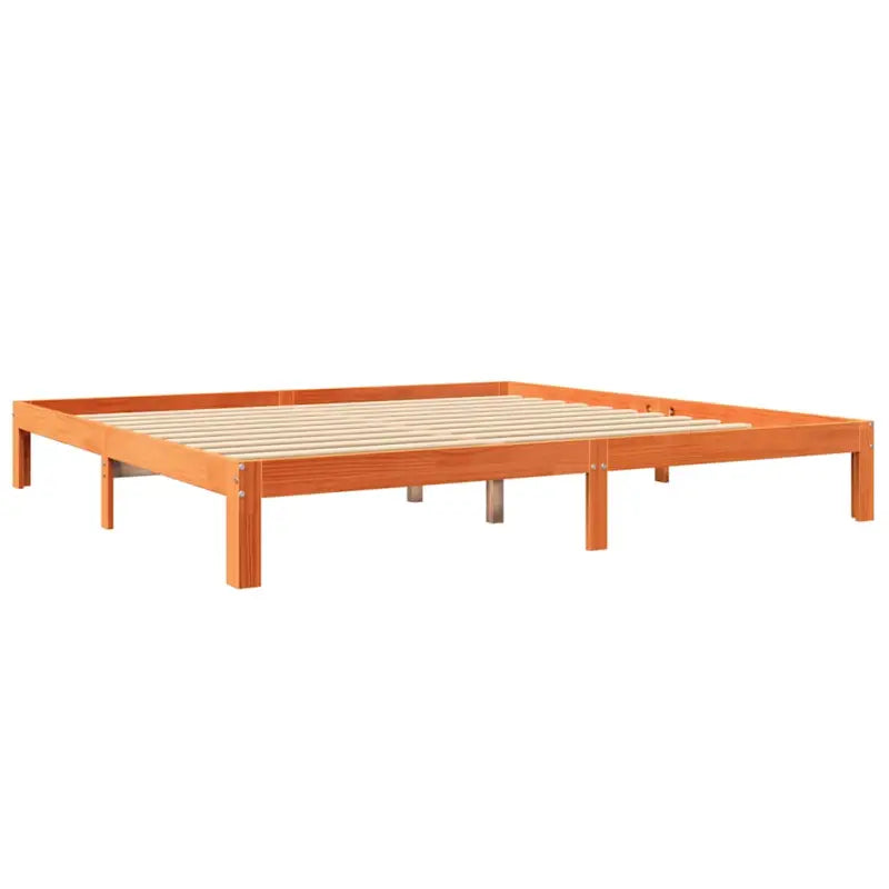 Boekenkastbed van massief grenenhout met ideale totale afmetingen - Bedden & bedframes