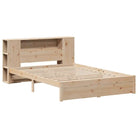 Boekenkastbed van massief grenenhout met ideale totale afmetingen - Bedden & bedframes