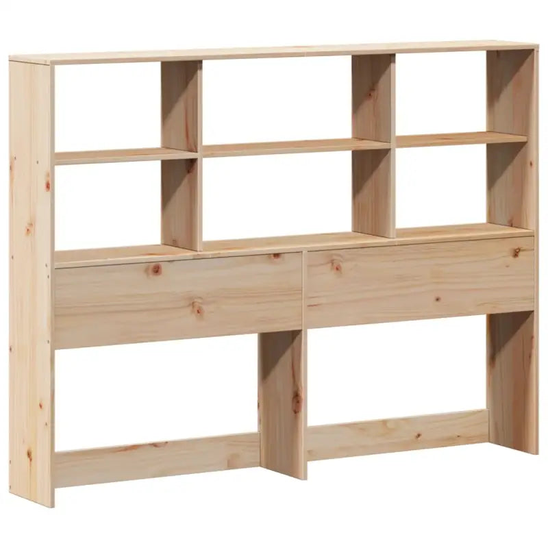 Boekenkastbed van massief grenenhout met ideale totale afmetingen - Bedden & bedframes