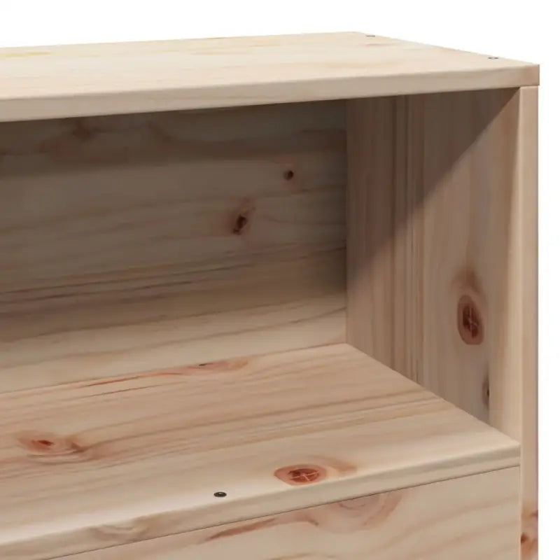 Boekenkastbed van massief grenenhout met ideale totale afmetingen - Bedden & bedframes