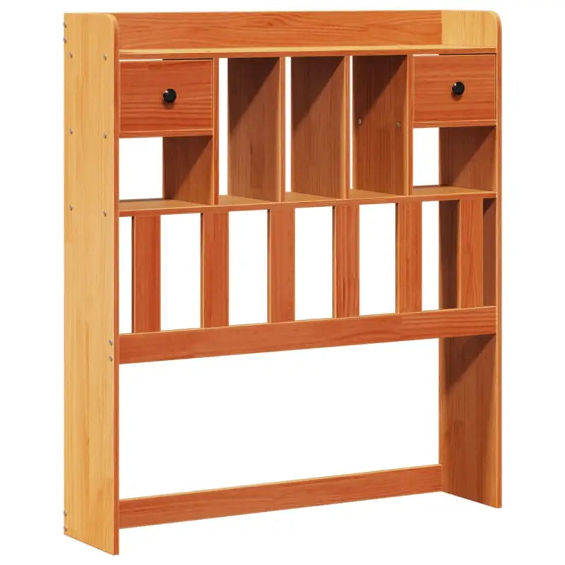 Boekenkastbed van massief grenenhout met optimale totale afmetingen - Bedden & bedframes