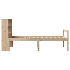 Boekenkastbed van massief grenenhout met optimale totale afmetingen - Bedden & bedframes