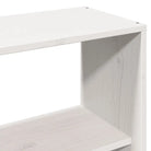 Boekenkastbed van massief grenenhout met optimale totale afmetingen - Bedden & bedframes
