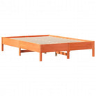 Boekenkastbed van massief grenenhout met optimale totale afmetingen - Bedden & bedframes