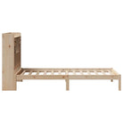 Boekenkastbed van massief grenenhout met optimale totale afmetingen - Bedden & bedframes