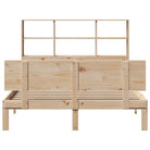 Boekenkastbed van massief grenenhout met optimale totale afmetingen - Bedden & bedframes