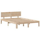 Boekenkastbed van massief grenenhout met optimale totale afmetingen - Bedden & bedframes