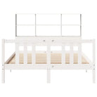 Boekenkastbed van massief grenenhout met optimale totale afmetingen - Bedden & bedframes