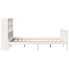 Boekenkastbed van massief grenenhout met optimale totale afmetingen - Bedden & bedframes