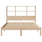 Boekenkastbed van massief grenenhout met optimale totale afmetingen - Bedden & bedframes
