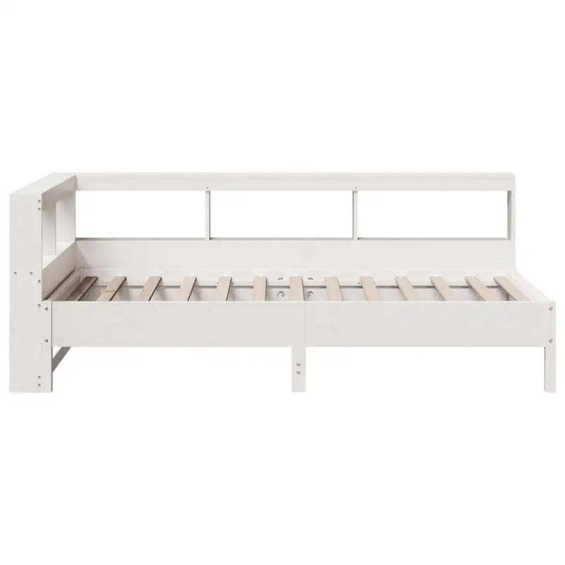Boekenkastbed van massief grenenhout met optimale totale afmetingen - Bedden & bedframes