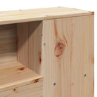 Boekenkastbed van massief grenenhout met optimale totale afmetingen - Bedden & bedframes