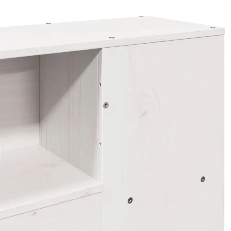 Boekenkastbed van massief grenenhout met optimale totale afmetingen - Bedden & bedframes