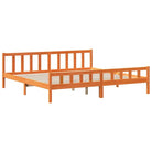 Boekenkastbed van massief grenenhout met optimale totale afmetingen - Bedden & bedframes