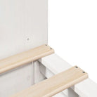 Boekenkastbed van massief grenenhout met optimale totale afmetingen - Bedden & bedframes
