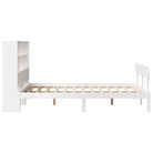 Boekenkastbed van massief grenenhout met optimale totale afmetingen - Bedden & bedframes