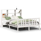 Boekenkastbed van massief grenenhout met optimale totale afmetingen - Bedden & bedframes