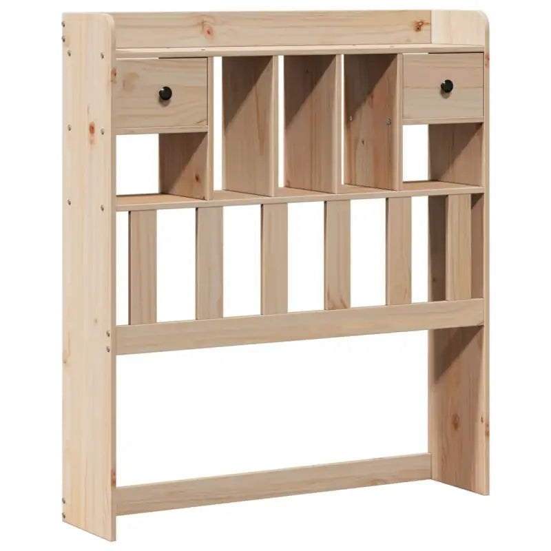 Boekenkastbed van massief grenenhout met optimale totale afmetingen - Bedden & bedframes