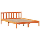 Boekenkastbed van massief grenenhout met optimale totale afmetingen - Bedden & bedframes