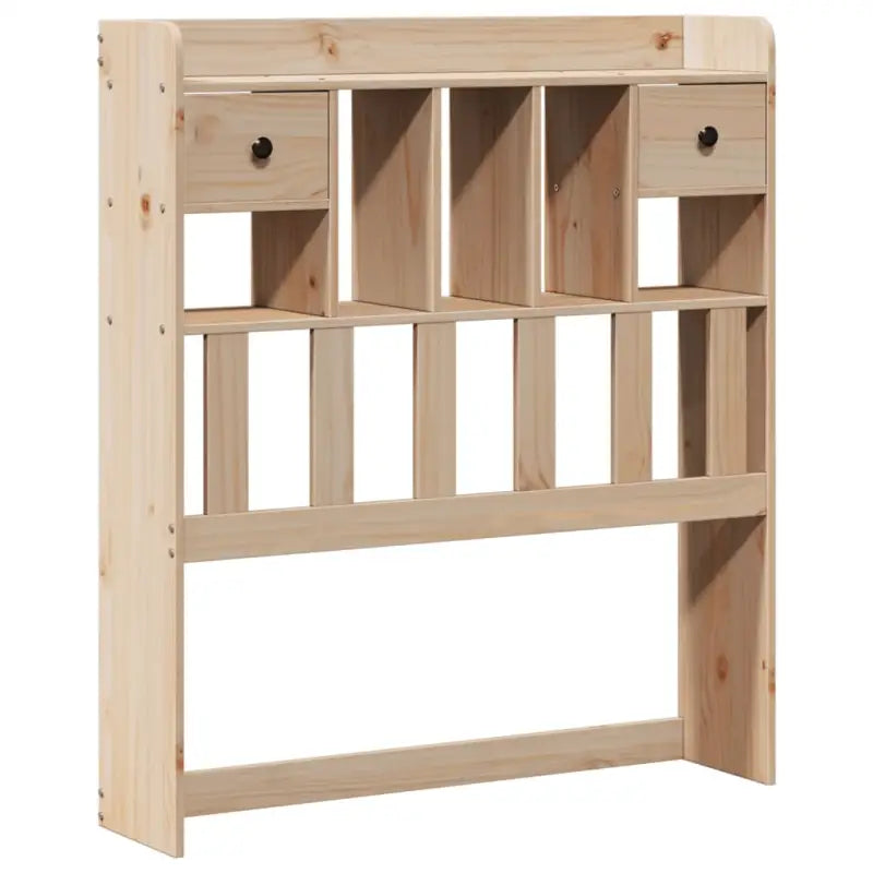 Boekenkastbed van massief grenenhout met optimale totale afmetingen - Bedden & bedframes