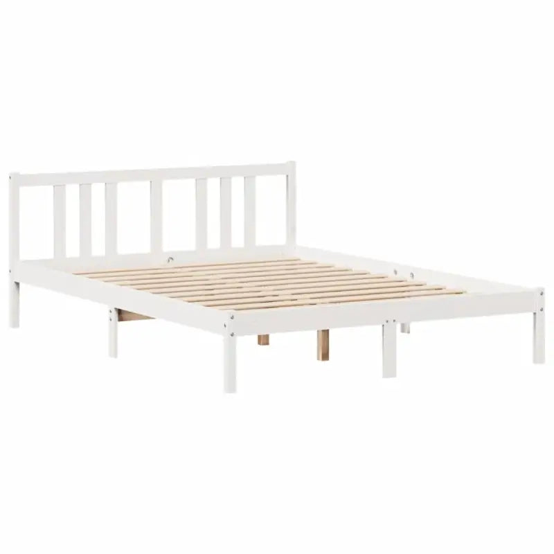 Boekenkastbed van massief grenenhout met optimale totale afmetingen - Bedden & bedframes