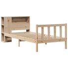 Boekenkastbed van massief grenenhout met optimale totale afmetingen - Bedden & bedframes