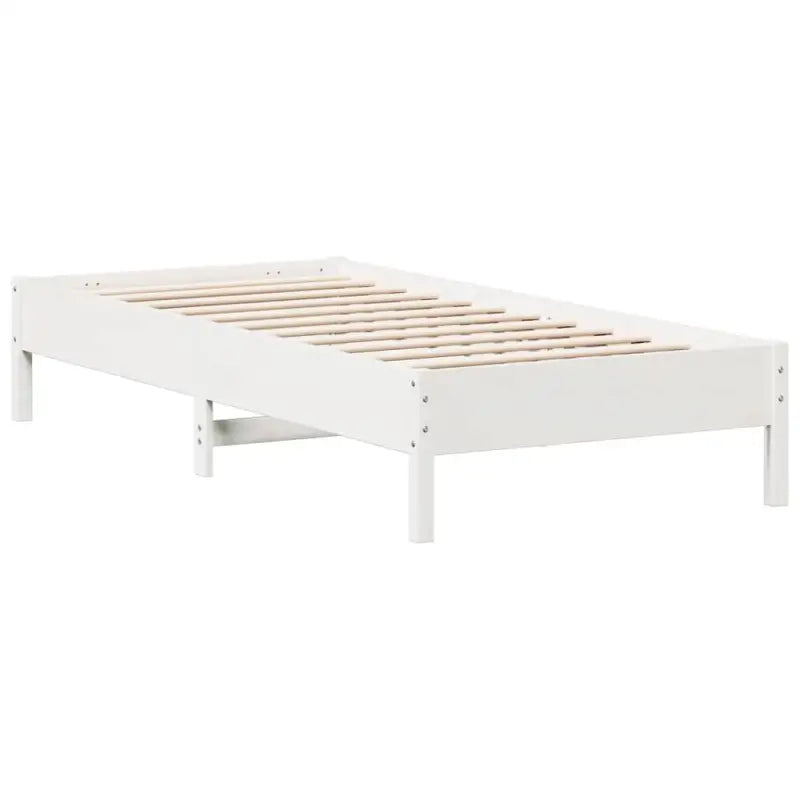Boekenkastbed van massief grenenhout met optimale totale afmetingen - Bedden & bedframes