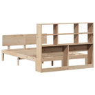 Boekenkastbed van massief grenenhout met optimale totale afmetingen - Bedden & bedframes