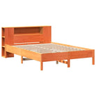 Boekenkastbed van massief grenenhout met optimale totale afmetingen - Bedden & bedframes
