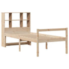Boekenkastbed van massief grenenhout met optimale totale afmetingen - Bedden & bedframes