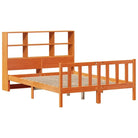 Boekenkastbed van massief grenenhout met optimale totale afmetingen - Bedden & bedframes