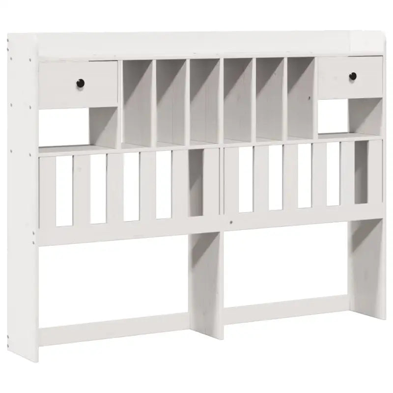 Boekenkastbed van massief grenenhout met optimale totale afmetingen - Bedden & bedframes