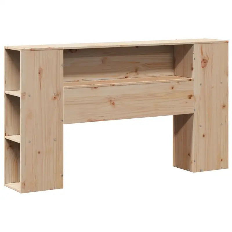 Boekenkastbed van massief grenenhout met perfecte totale afmetingen - Bedden & bedframes