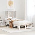 Boekenkastbed van massief grenenhout met praktische totale afmetingen - Wit / 90 x 200 cm - Bedden & bedframes