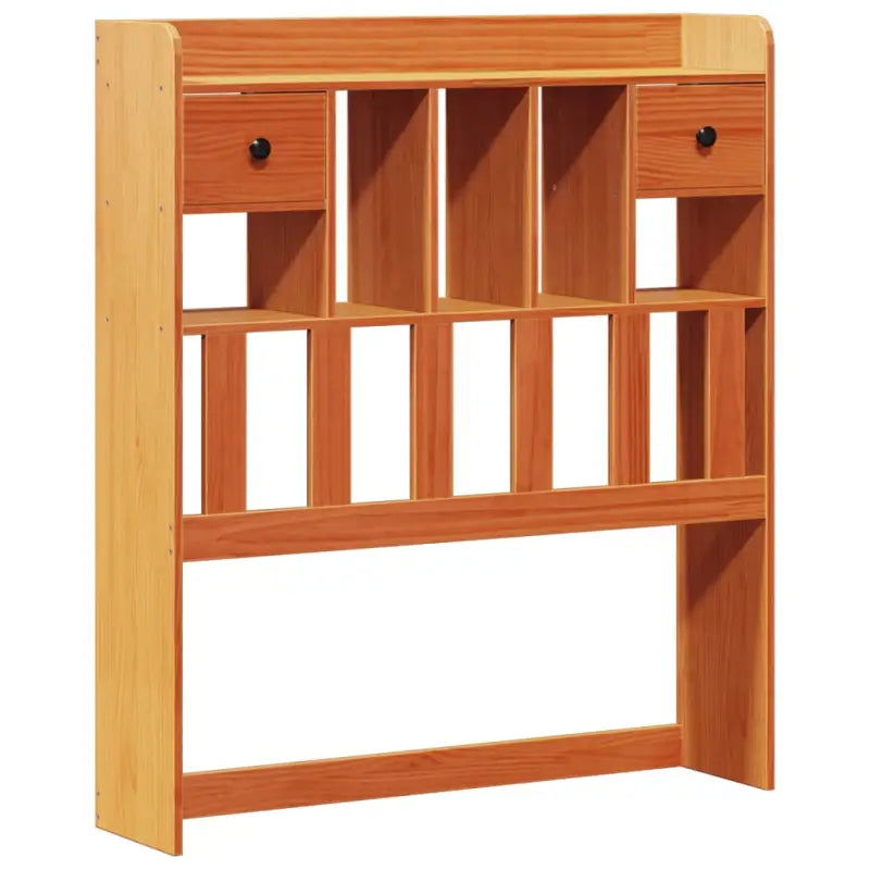 Boekenkastbed van massief grenenhout met ruime totale afmetingen - Bedden & bedframes