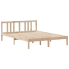 Boekenkastbed van massief grenenhout met ruime totale afmetingen - Bedden & bedframes