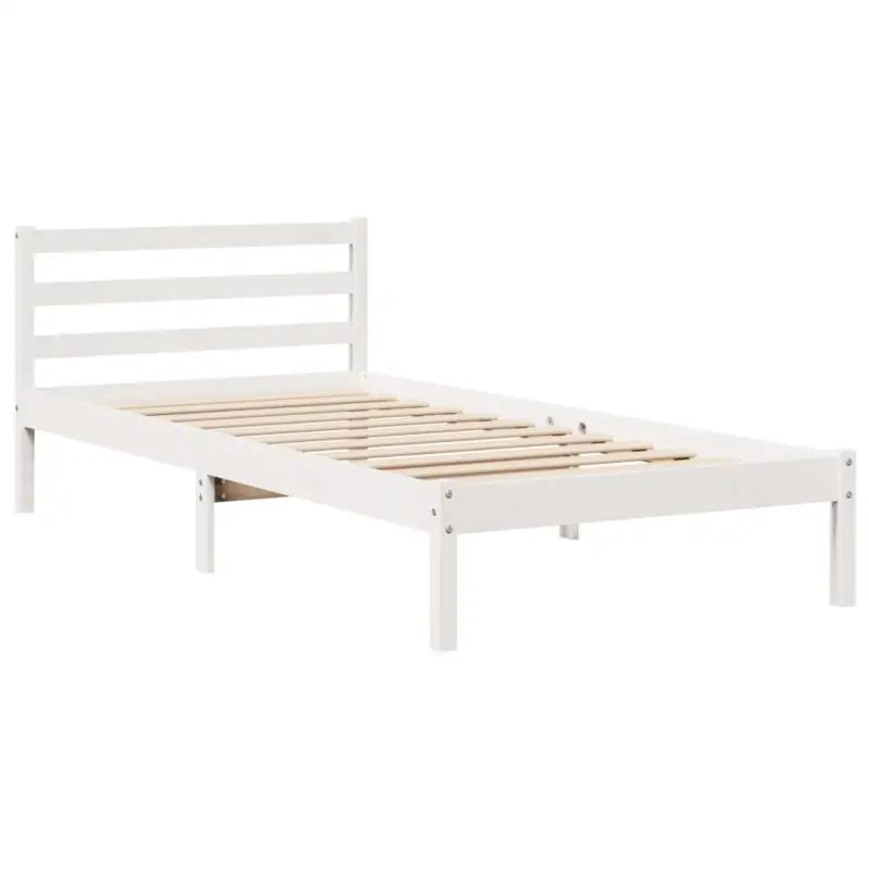 Boekenkastbed van massief grenenhout met ruime totale afmetingen - Bedden & bedframes