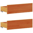Boekenkastbed van massief grenenhout met ruime totale afmetingen - Bedden & bedframes