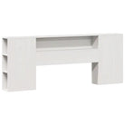 Boekenkastbed van massief grenenhout met ruime totale afmetingen - Bedden & bedframes