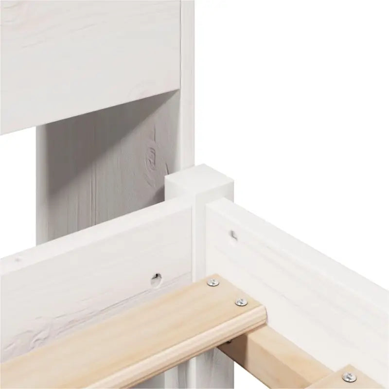 Boekenkastbed van massief grenenhout met ruime totale afmetingen - Bedden & bedframes