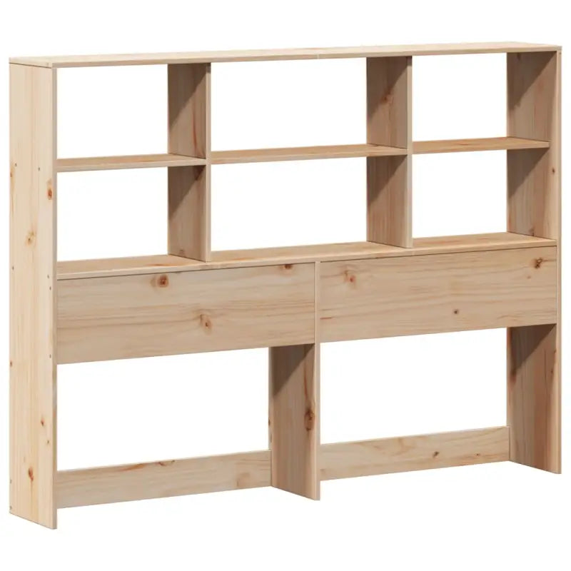 Boekenkastbed van massief grenenhout met ruime totale afmetingen - Bedden & bedframes