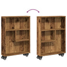 Boekenkasten met open kant van bewerkt hout voor interieur - Boekenkasten
