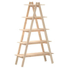 Boekenkasten van massief grenenhout voor opbergruimte in huis - Naturel / 1 - Boekenkasten