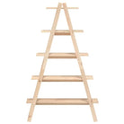 Boekenkasten van massief grenenhout voor opbergruimte in huis - Naturel / 1 - Boekenkasten
