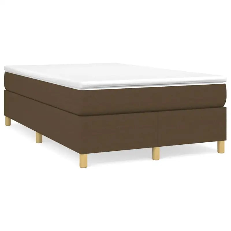 Boxspringbed in donkergrijs met multiplex lattenbodem en ademend materiaal - Bedden & bedframes